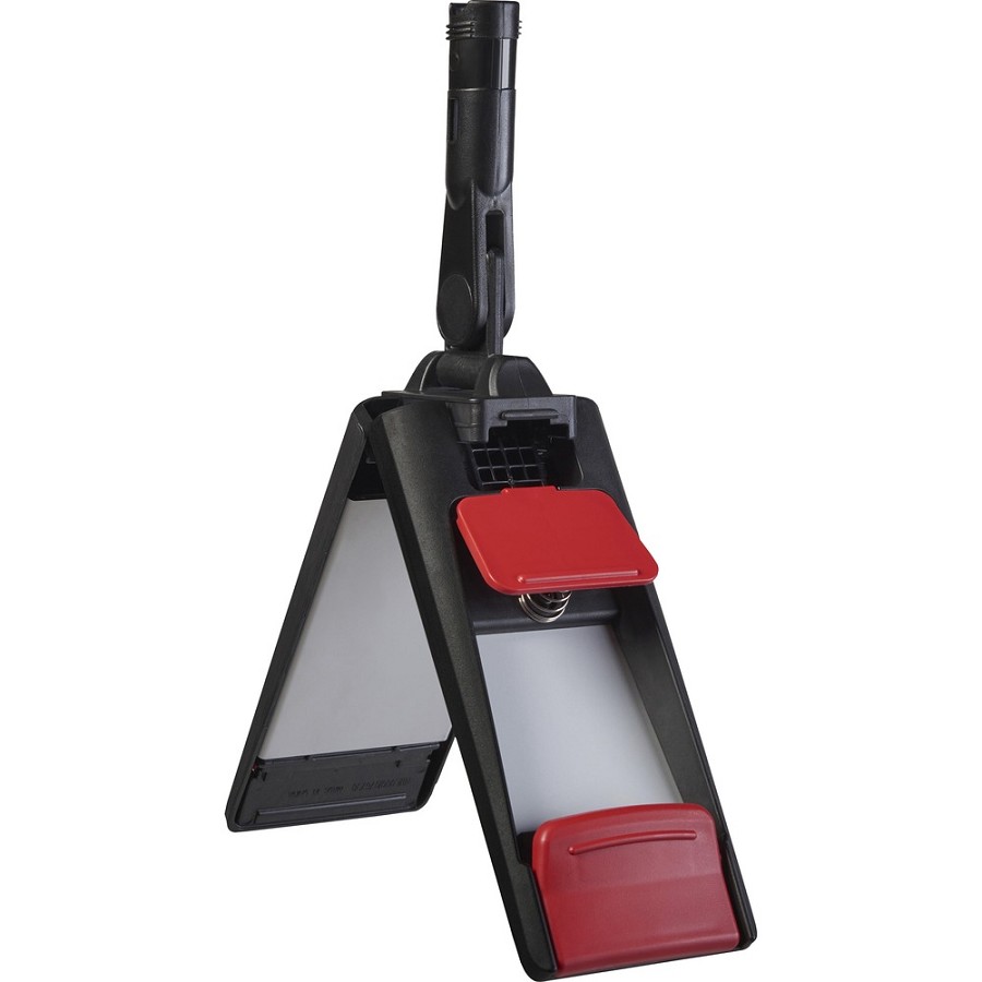 Rubbermaid Commercial Adaptable Flat Mop Frame - Ergonomic - Black - 12 / Carton 