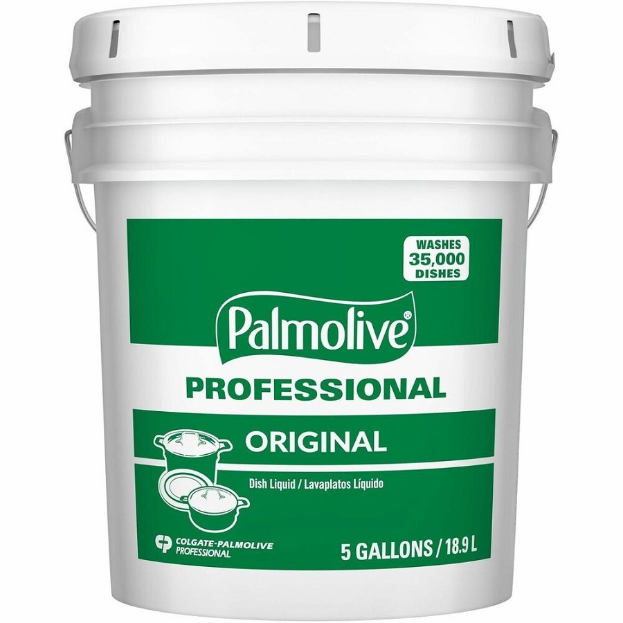 Palmolive Professional Dishwashing Liquid - 640 fl oz (20 quart) - Long Lasting, Phosphate-free, pH Balanced - Green - 1 Each 