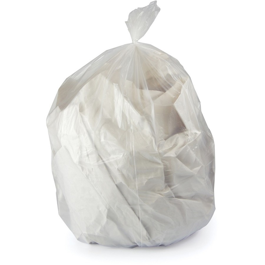 Heritage Bag Linear Low Density Can Liners - 30 gal Capacity - 36' Length x 30' Width x 1.10 mil (28 Micron) Thickness - Low Density - Clear - Linear Low-Density Polyethylene (LLDPE) - 250 / Carton 