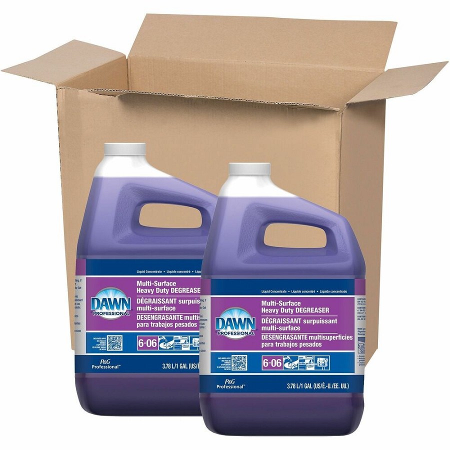 Dawn Professional Heavy Duty Degreaser - Ready-To-Use - 128 fl oz (4 quart) - Heavy Duty, Caustic-free, Non-flammable, Phosphate-free - Purple - 2 / Carton 