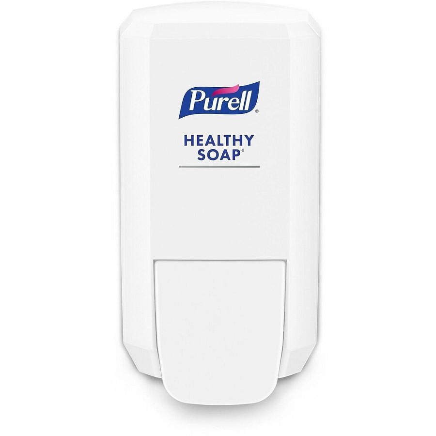 PURELL CS2 Push-Style Hand Soap Dispenser - 1.06 quart Capacity - Compact - White - 1 Each 