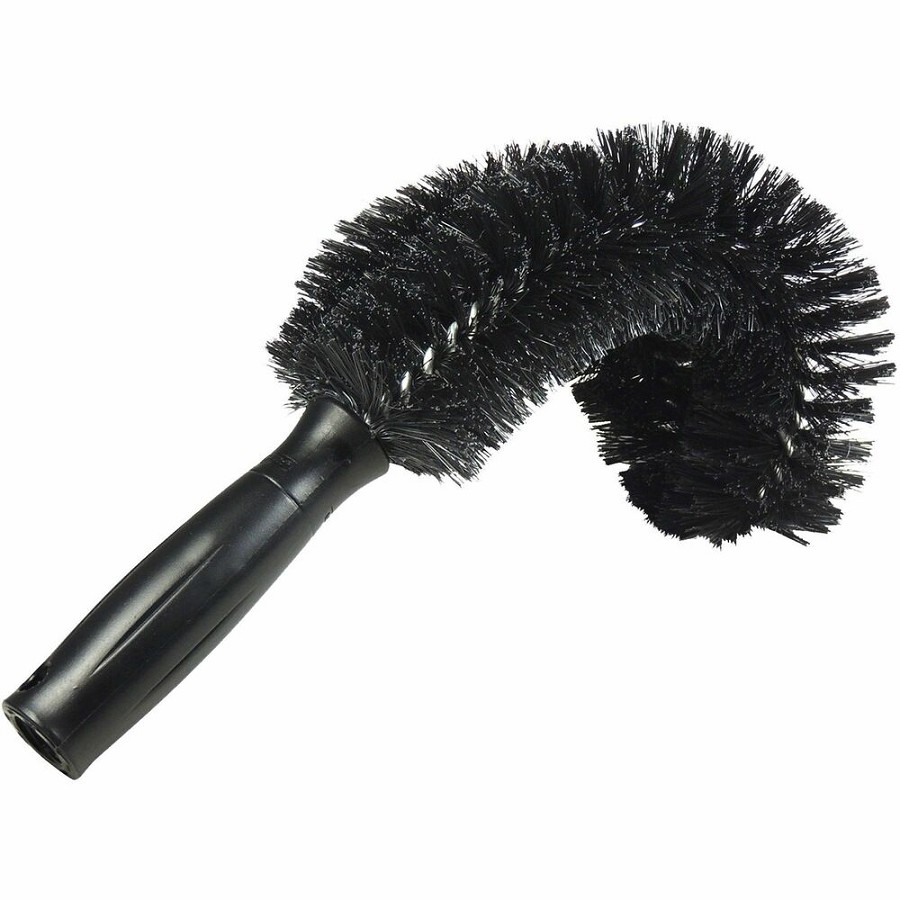 Unger StarDuster Pipe Brush - Polypropylene Bristle - 11' Overall Length - Plastic Handle - Green, Black - 1 Each 