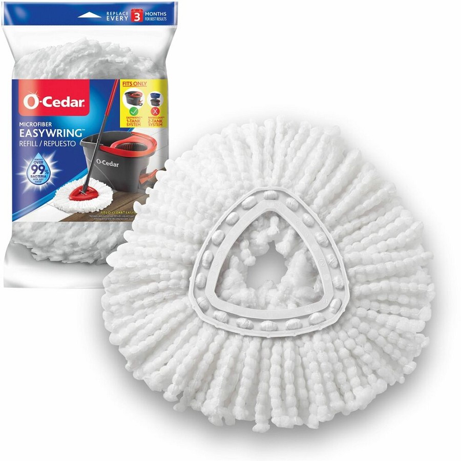 O-Cedar EasyWring Spin Mop Refill - MicroFiber - Multi - 1 Each 