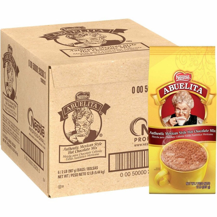 Nestle Abuelita Mexican Style Hot Chocolate Mix - 2 lb - 6 / Carton 