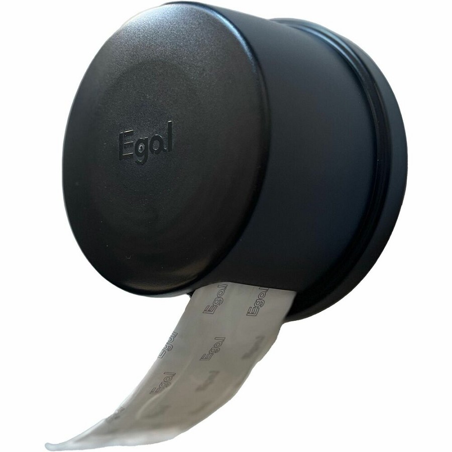 Egal Roll Sanitary Napkin Dispenser - 1 x Roll - Black - Refillable, Compact, Key Lock, Tamper Resistant, Durable - 1 Each 
