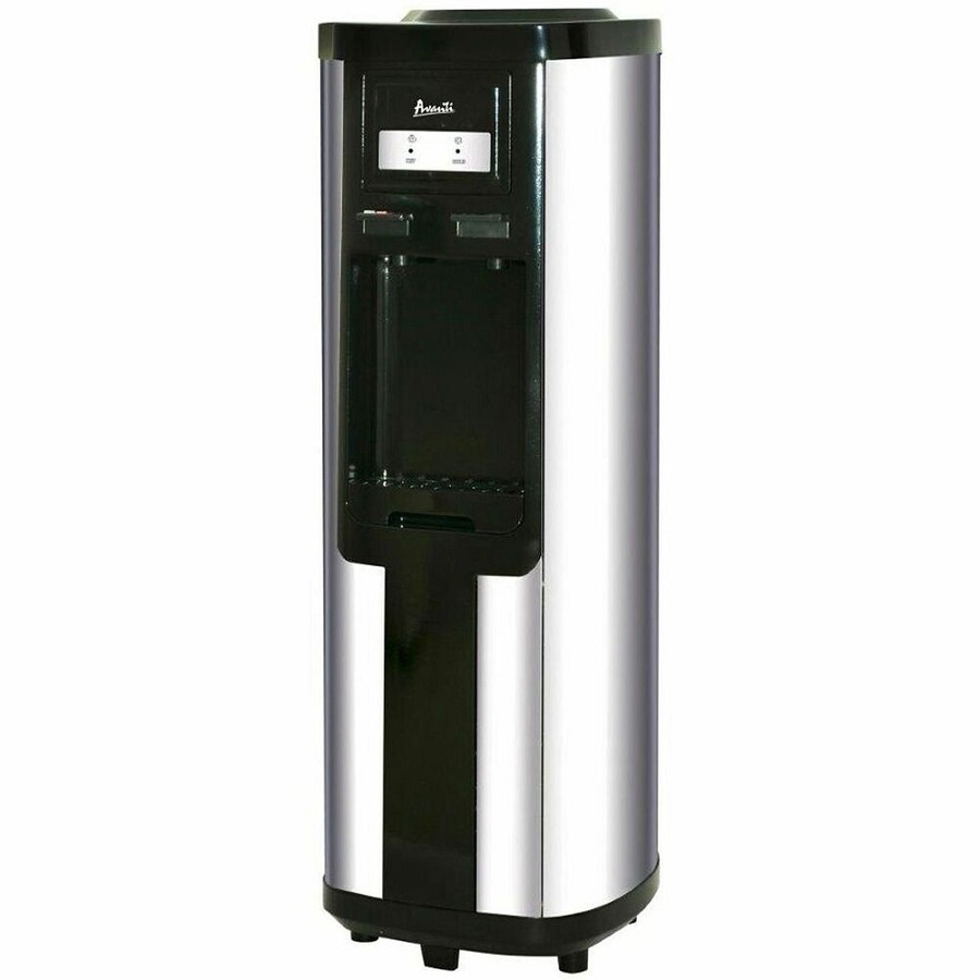 Avanti Hot and Cold Water Dispenser - Stainless Steel - 13' x 12.2' x 38.7' - Silver 