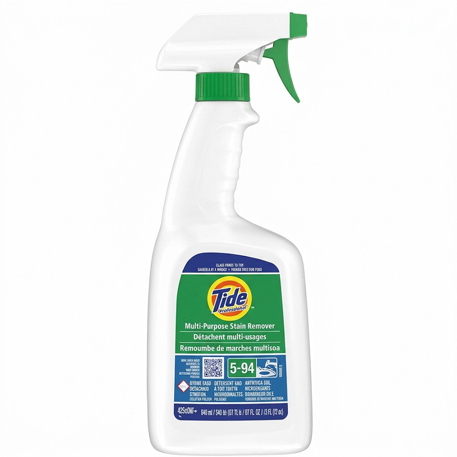 Tide Pro Multi-Purpose Stain Remover Spray - For Multi Surface, Multipurpose - Ready-To-Use - Spray, Liquid - 32 fl oz (1 quart) - Recommended For: Stain Remover - Alkylphenols-free, Benzene-free, Lead-free, Mercury-free, Cadmium-free, PVC Free, PAHs-free 
