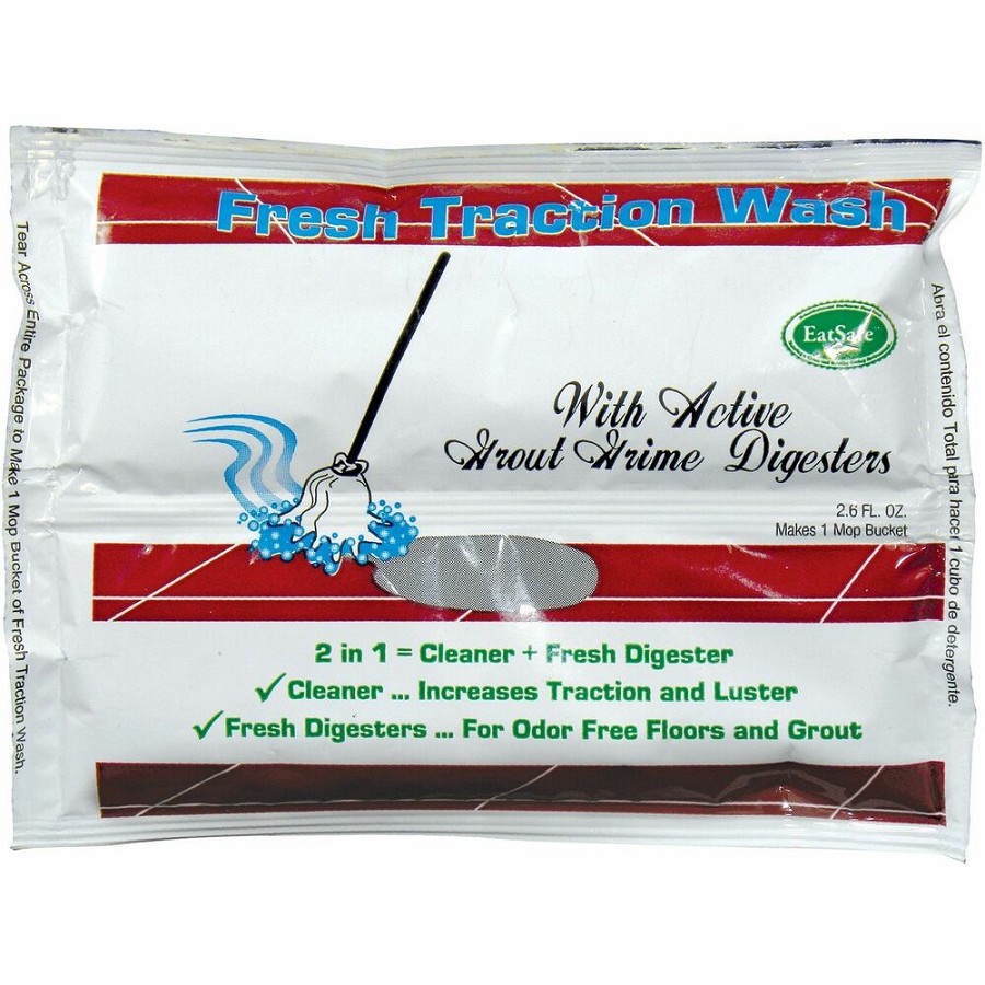 Midlab Fresh Traction Wash - For Floor, Kitchen, Mortar - 2.60 oz (0.16 lb) - Dirt Resistant, Heavy Duty, pH Neutral, Slip Resistant - White - 30 / Carton 