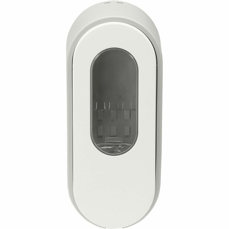 Dial Professional Versa Cartridge Dispenser - 15 fl oz Capacity - Locking Mechanism, Tamper Resistant, Vandal Resistant - Light Gray - 6 / Carton 