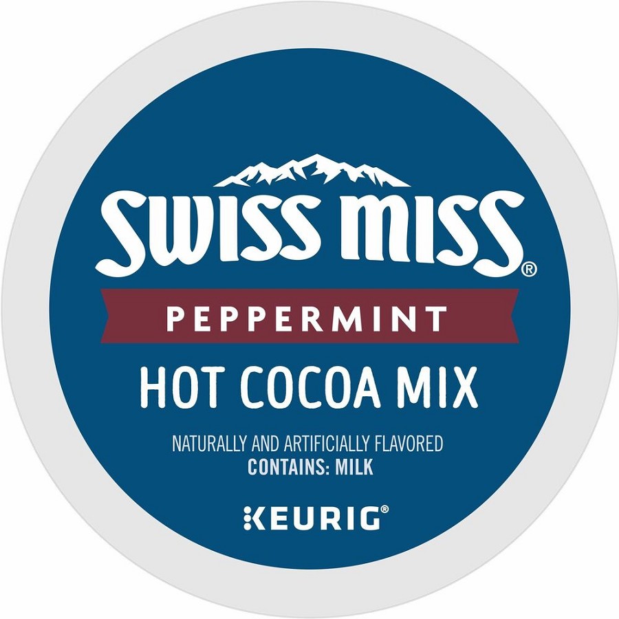 Swiss Miss Peppermint Hot Cocoa - Peppermint - 22/Box - 4 / Carton 