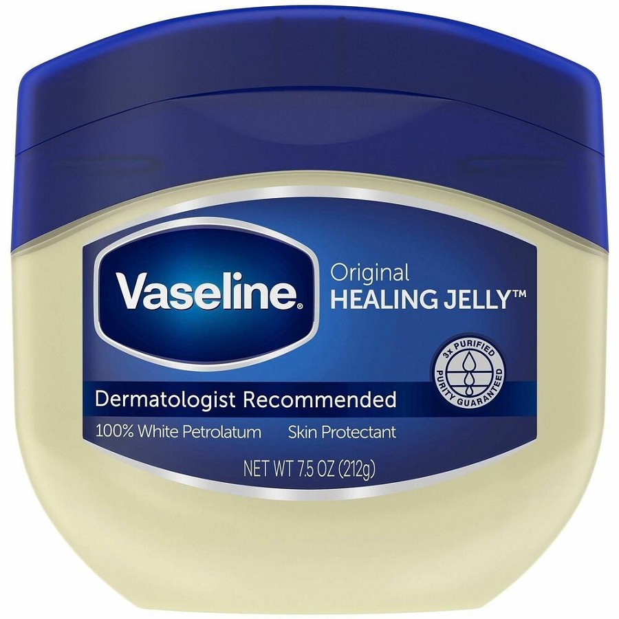Vaseline Petroleum Jelly Original - Lotion - 7.50 fl oz - For Dry, Sensitive Skin - Applicable on Hand - Skin - Hypoallergenic, Fragrance-free - 1 Each 
