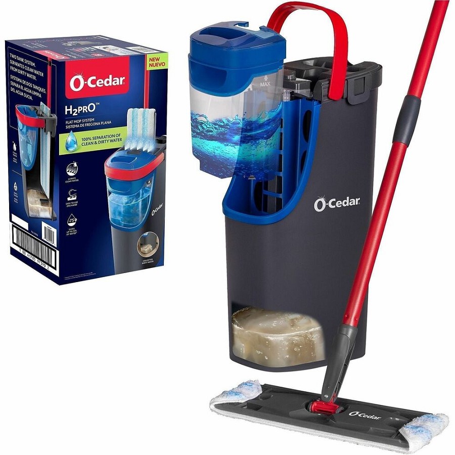 O-Cedar H2prO Flat Mop System - 1 Each 