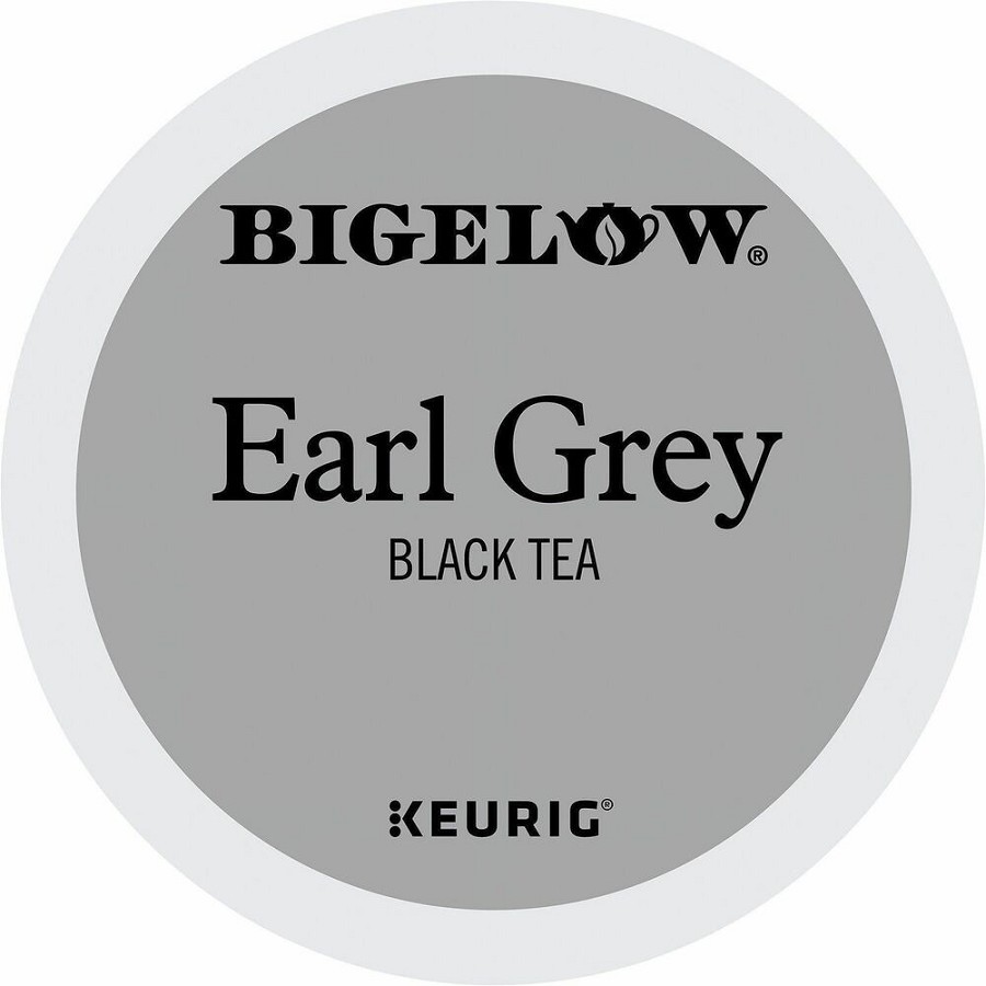Bigelow Earl Grey Black Tea K-Cup - Compatible with Keurig Brewer - 24 K-Cup - Caffeinated - 4 / Carton 