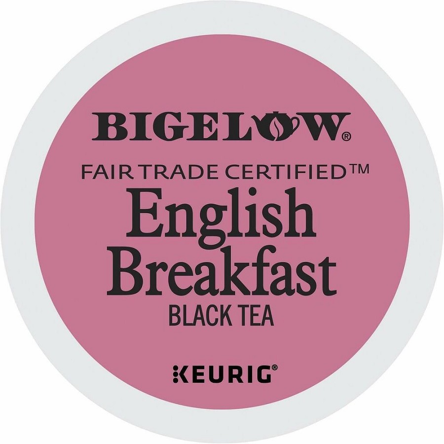 Bigelow English Breakfast Black Tea K-Cup - Compatible with Keurig Brewer - 24 K-Cup - Caffeinated - 4 / Carton 