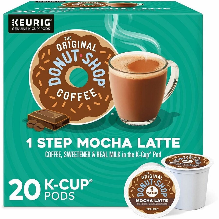 Diedrich K-Cup TODS 1-Step Latte K-Cups - Dark - 20 K-Cup - K-Cup - Columbian, Mocha - Kosher - 20/Box - 4 / Carton 