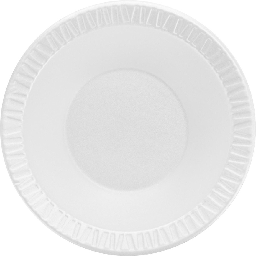 Dart Concorde 12 oz Nonlaminated Foam Bowls - White - Foam Body - 125/Bag - 8 / Carton 