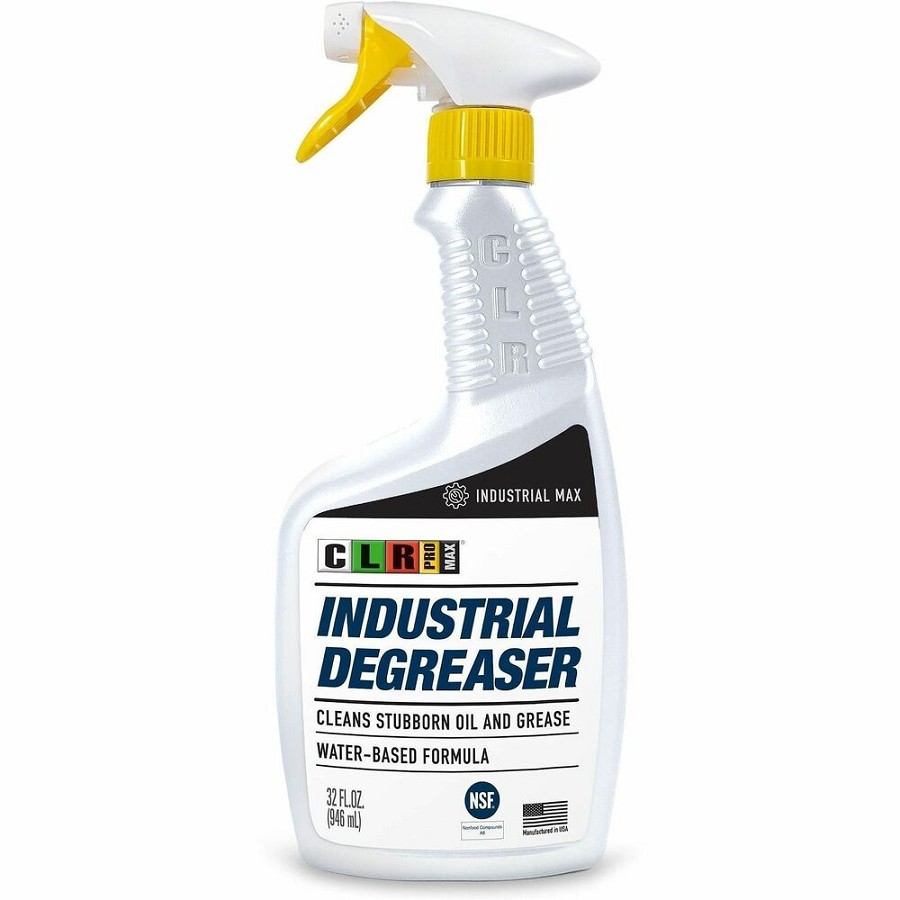 CLR Pro MAX Industrial Degreaser - For Industry - Colorless - 6 / Carton 