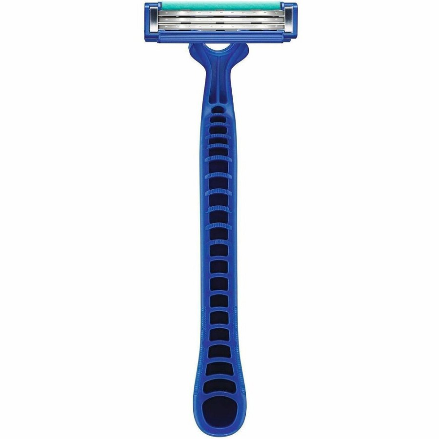 Gillette Shaving Razor - Textured Handle - Blue - 1360 / Carton - Comfortable 