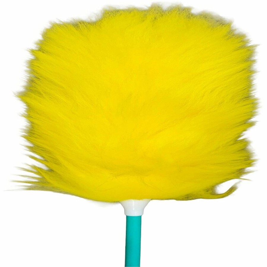 Genuine Joe Extendable Lambswool Duster - 50' Overall Length - Multi - 1 Each 