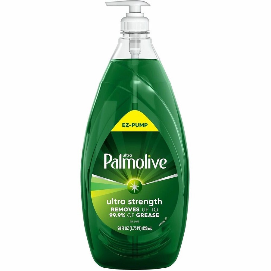 Palmolive Original Ultra Liquid Dish Soap - For Multipurpose - Liquid - 28 fl oz (0.9 quart) - Fresh Scent - Recommended For: Grease Remover, Food Remover, Odor Remover, Soil Remover, Dirt Remover, Organic Matter Remover - Paraben-free, Phosphate-free, Ve 