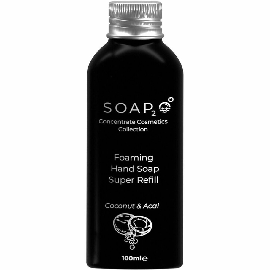SOAP2O Coconut Hand Soap - Coconut Scent - 3.38 fl oz - Hand - Clear - 4/Box - 10 / Carton 