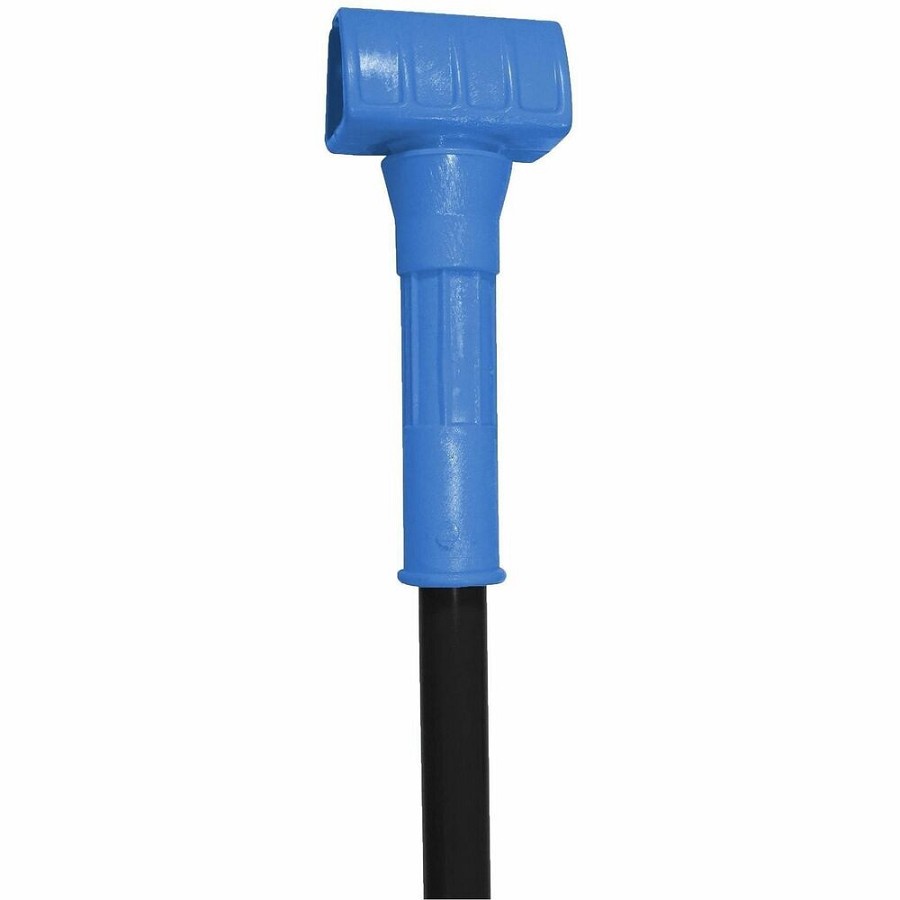 Genuine Joe Impact Mopster 2.0 Tymsaver II Mop Handle - 60' Length - Blue - Fiberglass 