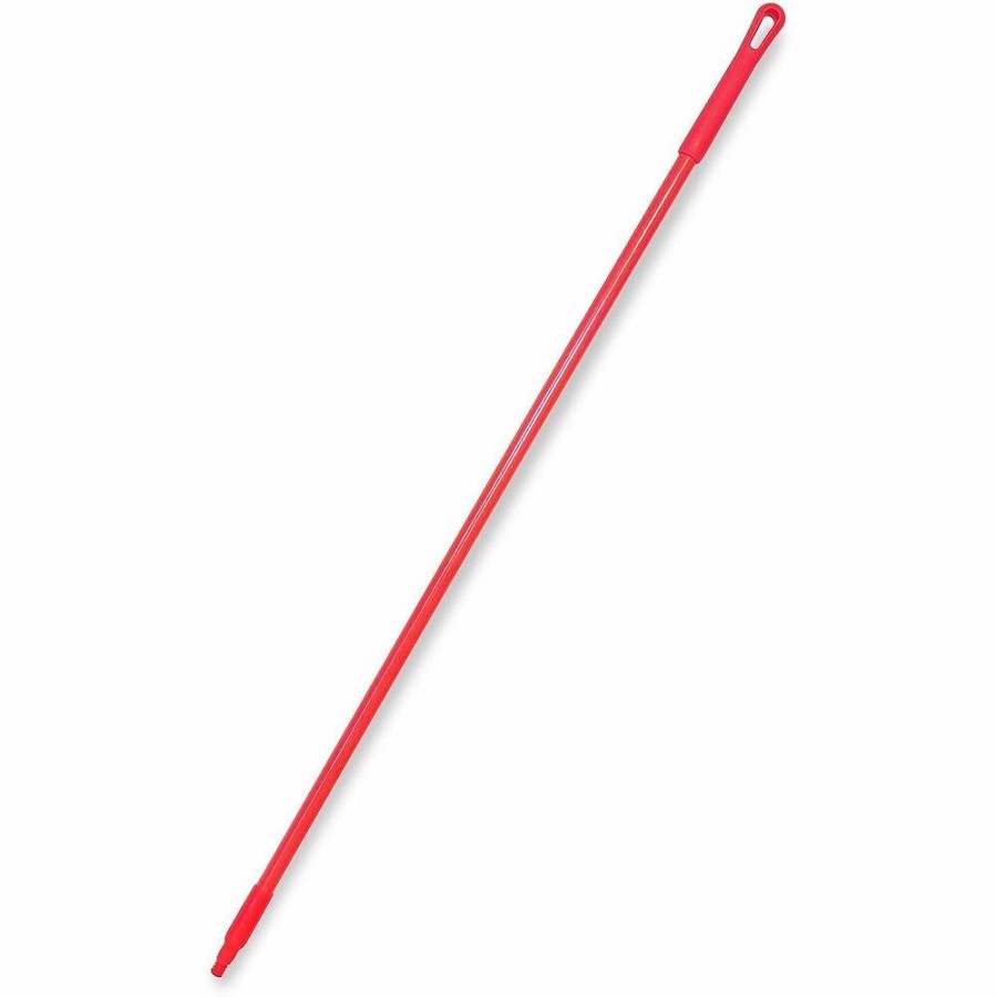 Carlisle 60' Fiberglass Broom Handle - 60' Length x 0.75' Diameter - Red - Fiberglass, Polyester 