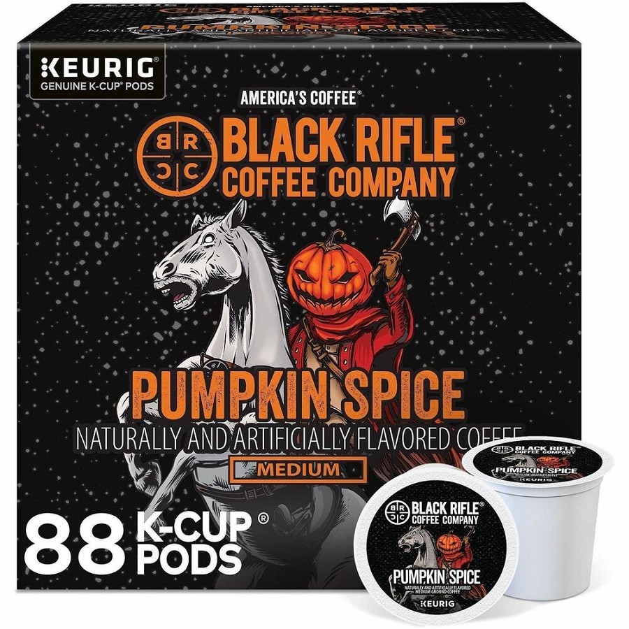 Black Rifle K-Cup Pumpkin Spice Coffee - Compatible with Keurig Brewer - Medium - K-Cup - Pumpkin Spice 