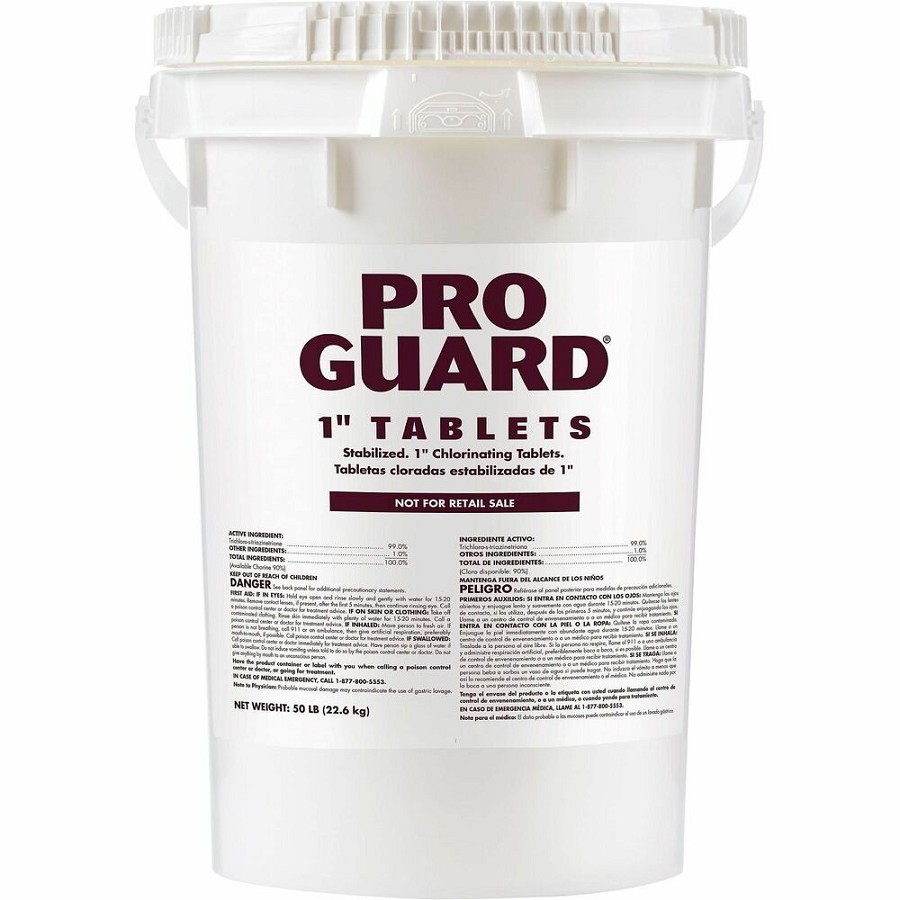 KIK PRO GUARD 1' Chlorine Tablets - White - 1 Each 