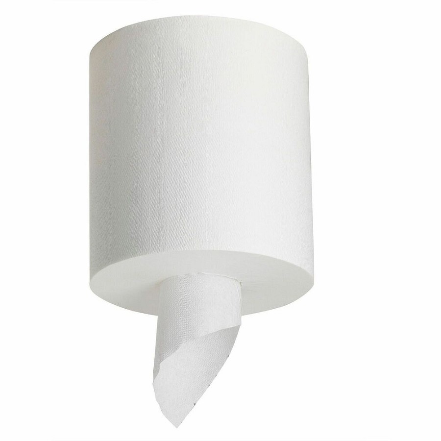 SofPull Centerpull Regular Capacity Paper Towels - 1 Ply - 15' Width x 7.80' Length - 320 Sheets/Roll - White - 6 / Carton 