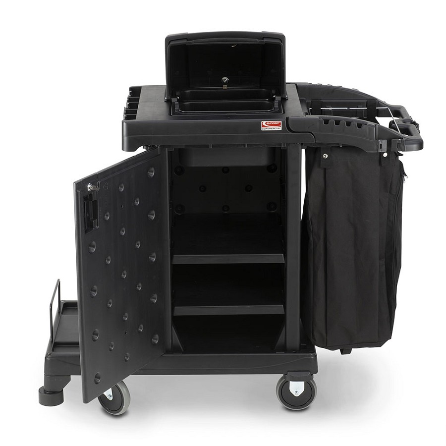 Suncast Commercial High-Security Cleaning Cart 