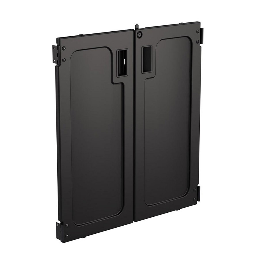 Suncast Commercial Housekeeping Cart Lockable Door Black Compatible With HKC1000/HKC1500/HKC2000/HKC2002/HKC2052 