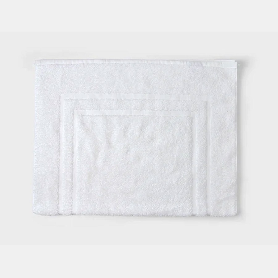 Thomaston Mills Magnolia Bath Mats 21x34 100% Cotton White 5 Dz Per Case Price Per Dz 