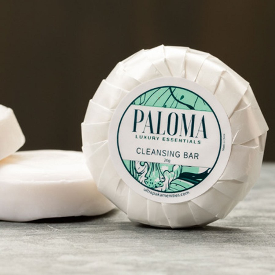 Ultra-Pak Paloma Luxury Essentials 20g Cleansing Bar 400 Per Case 3 Case Minimum 