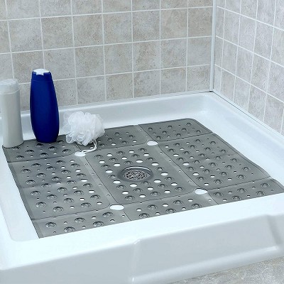 Slip-X Extra Large Square Shower Mat 27x27 Gray 4 Per Case Price Per Case 