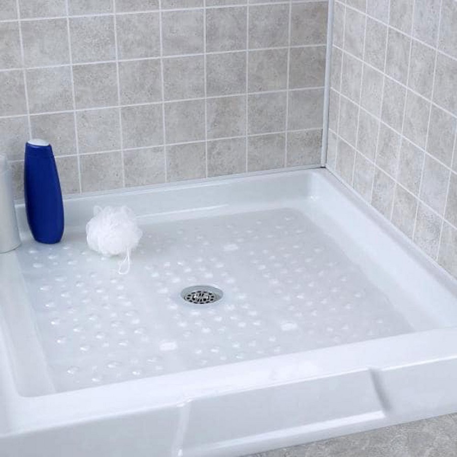 Slip-X Extra Large Square Shower Mat 27x27 White Pearl 4 Per Case Price Per Case 