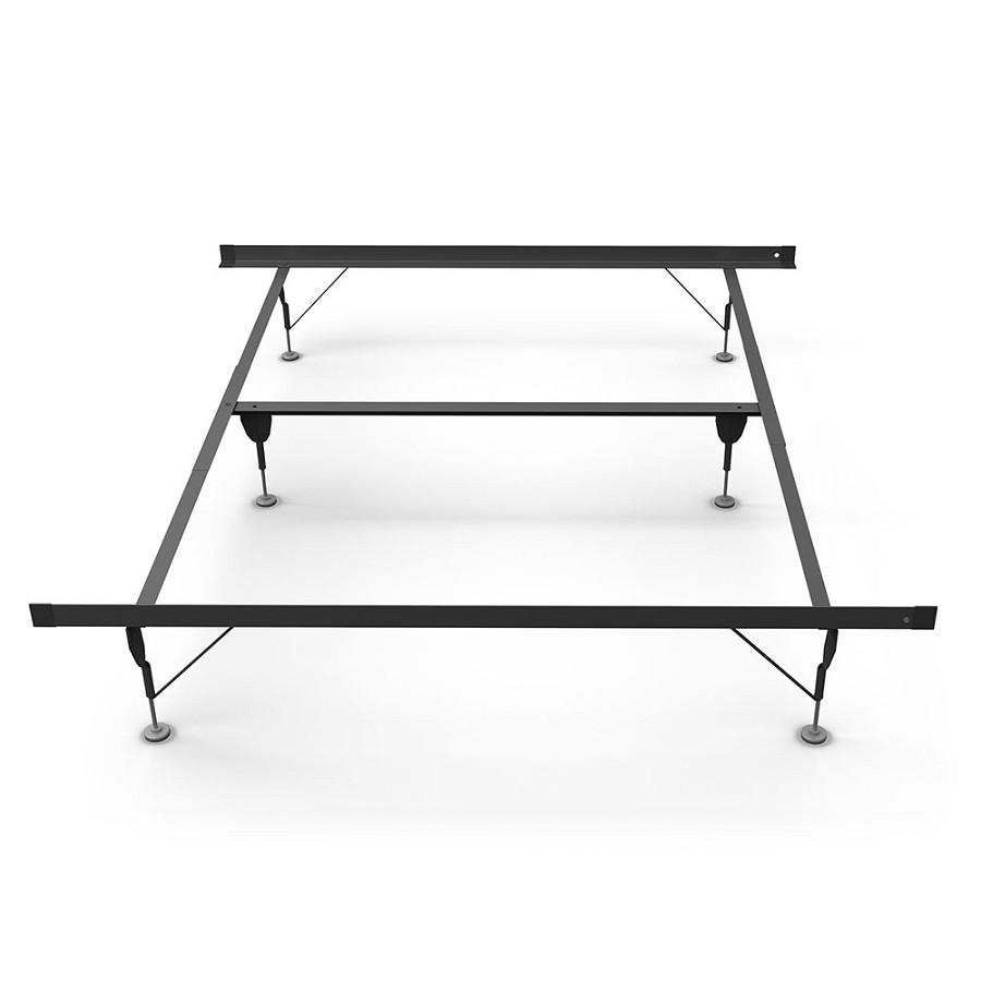 Wehsco Insta-Lock Bed Frame With 6 Legs & Adjustable Glides Universal Fits All Sizes 1½' Side Rails 70' Long 