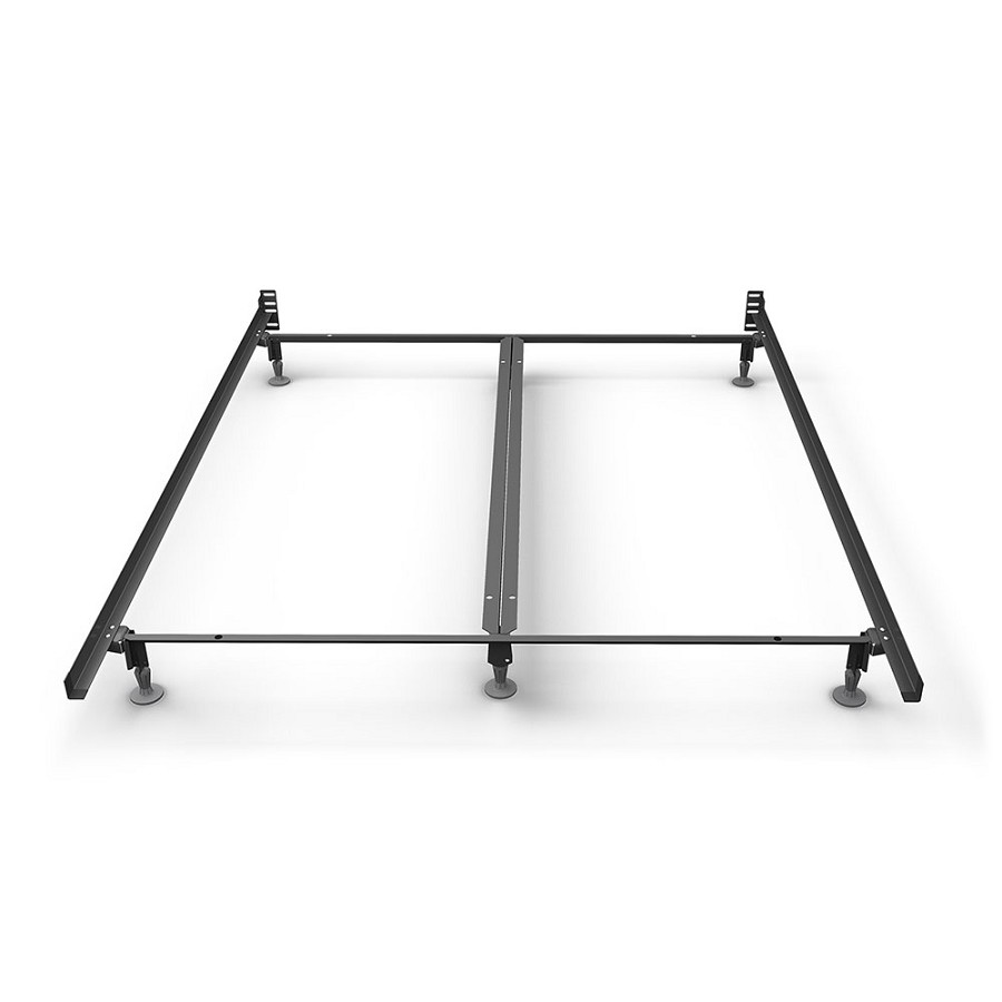 Wehsco Premium Hotel Bed Frame With 6 Legs & Glides Cal. King 1 3/4' Side Rails 76' Long 