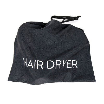 Martex Basics Hair Dryer Bag 12x12 Black 50 Per Case Price Per Each 