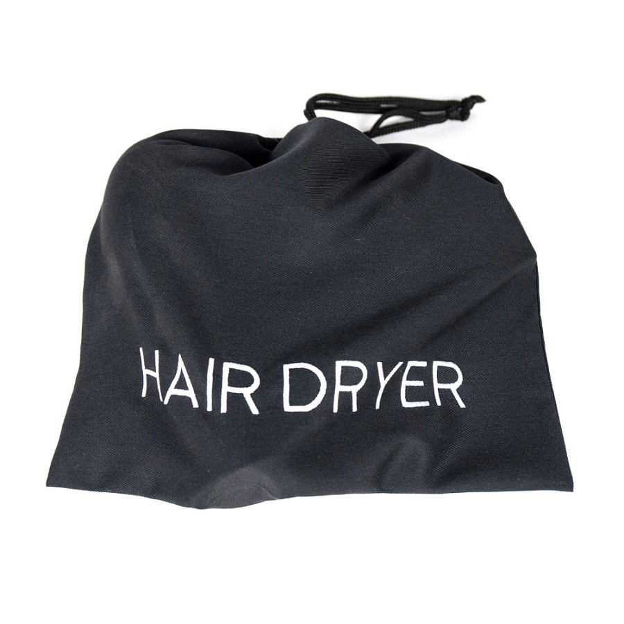 Martex Basics Hair Dryer Bag 12x12 Black 50 Per Case Price Per Each 
