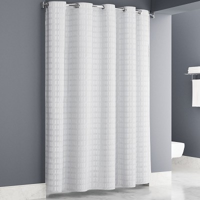 Enda Easy Hang Shower Curtain 71X74 Hookless White 12 Per Case Price Per Each 