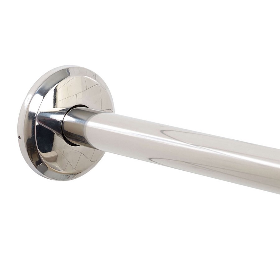 Standard Fixed Shower Rod 5' Polished Chrome 6 Per Case Price Per Each 